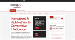 Desktop Screenshot of fundfire.com